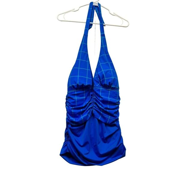 Spanx Size 17 Plus Size Tankini Swimsuit Top EUC - Picture 1 of 7